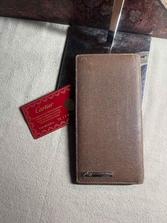 Authentic Cartier Bifold Wallet Etsy