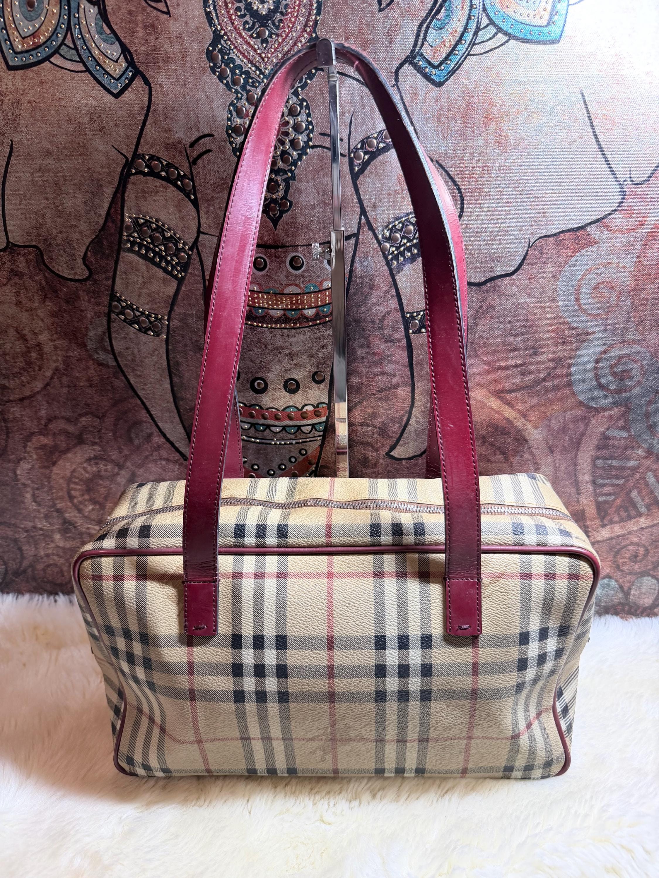 Vintage Burberry Bag - Etsy