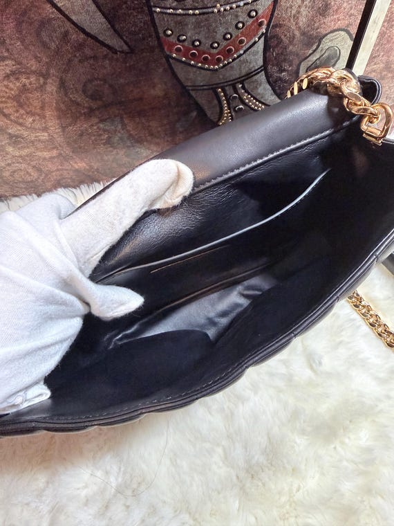 Vintage Matelasse Monogram Large Vicky Chain Bag … - image 9