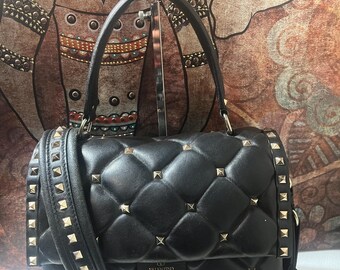 Clearance! Valentino Garavani Nappa Medium Candystud Top Handle