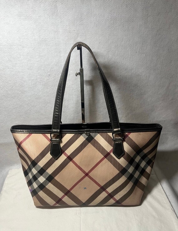 Authentic Burberry Hypermarket Tote Small