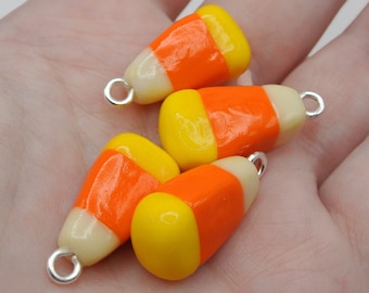 FAKE Candy Corn Polymer Clay Charm