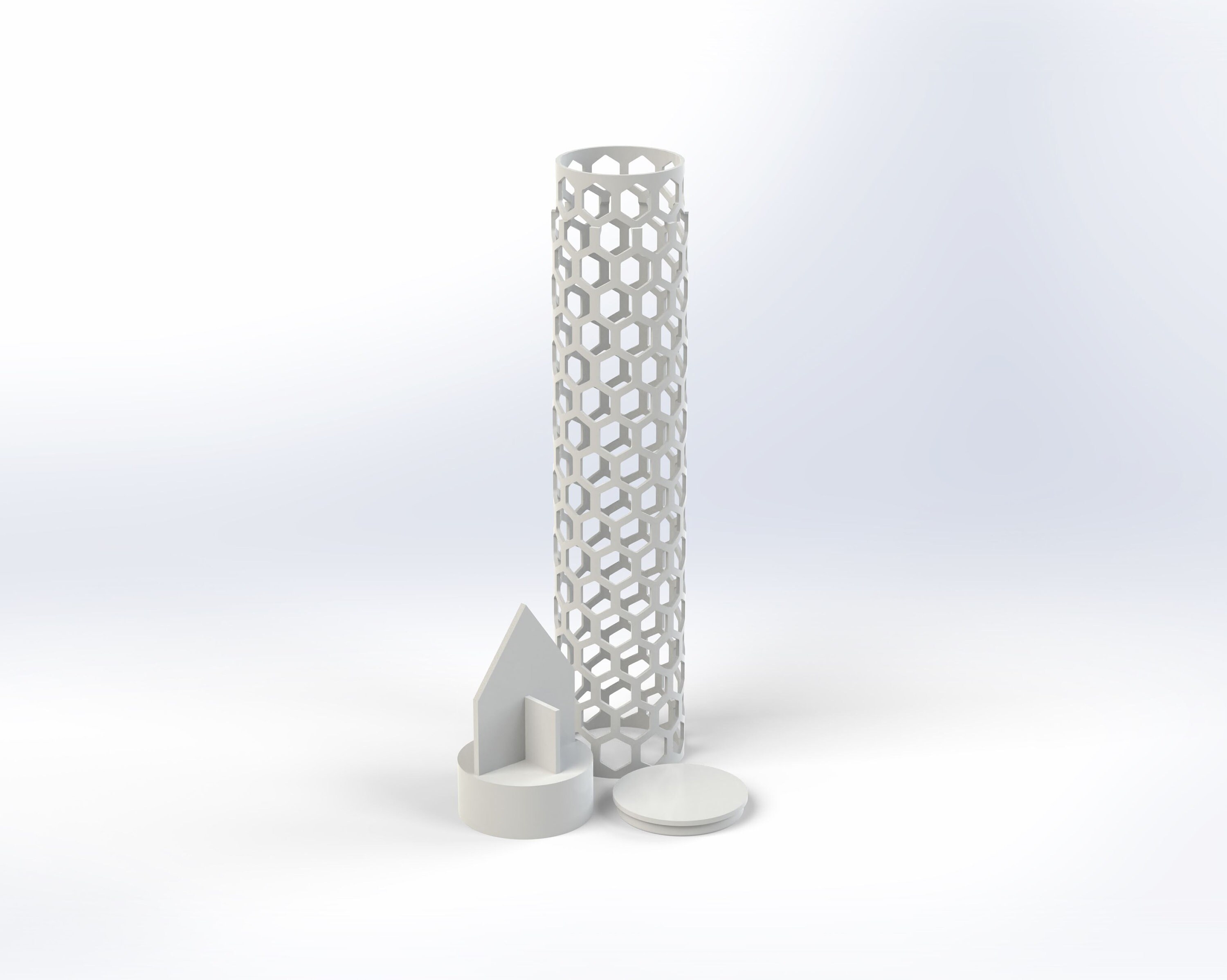Large Diameter - 2.4", V5 OrchidBox Modular Plant Totem System