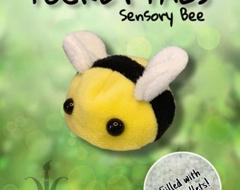 pre-order POCKET PALS, sensory bee, adult fidget toy, 18+