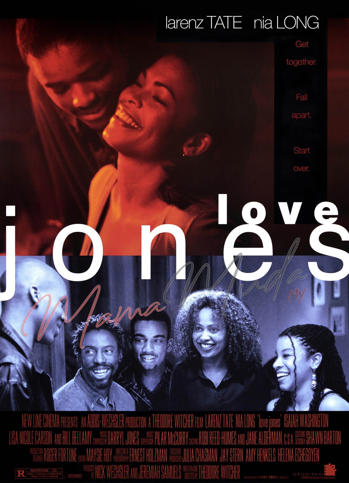 NEW Love Jones 1997 Movie Large Poster Wall Art Etsy