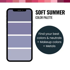 Soft Summer Color Palette | Personal Color Analysis (Digital Download)