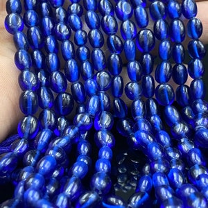 AAA Blue Sapphire Gemstone Beads: Jewelry Making Supplies