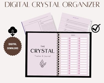 Crystal Collection Digital Organizer: Goodnotes Journal (PDF Download)