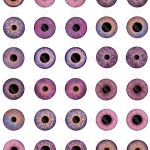 NEW LILAC Eyes for Blythe 14mm and other doll