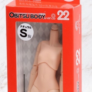 NATURAL Obitsu 22 s Doll Body for Doll / Blythe