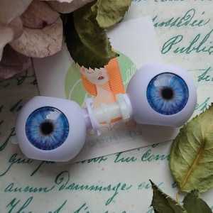 Blue Eyes for Blythe 14 mm. Eyes chips for Blythe. Colection Ami #2