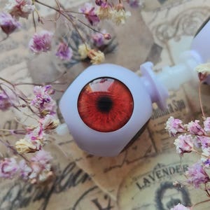 Red Eyes for Blythe 14 mm.  Blythe Eyes chips for Blythe. XXS25 #41