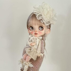 Ears for the Blythe doll, Pullip doll, Qbaby doll. Custom blythe doll, "Not Adapted" image 16
