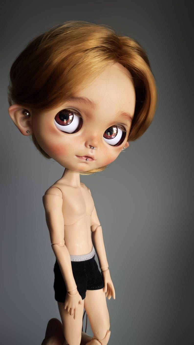 YMY23 Male Body for boy Doll / Blythe/ Joint Body / 1/6 Bjd Doll image 10