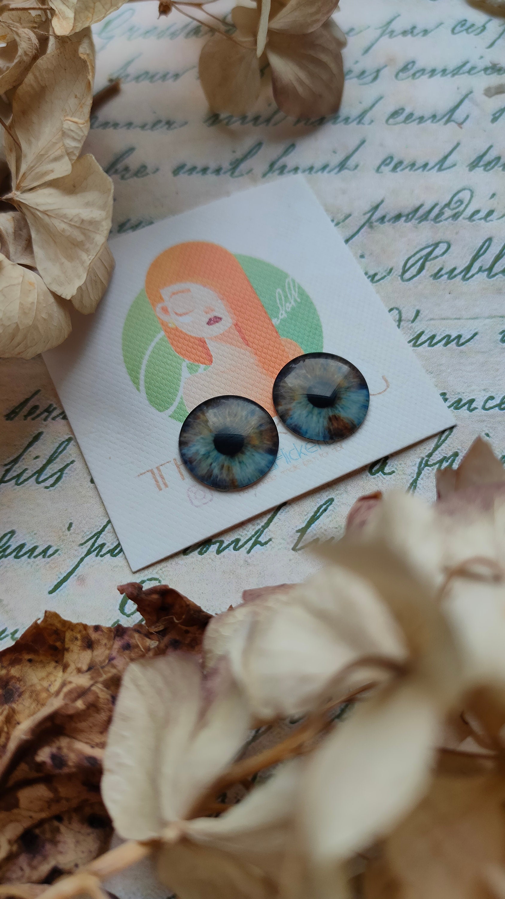 ブライス用アイ14mm。ブライス用アイチップ。コレクション11月号 #21