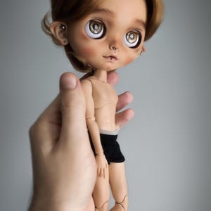 YMY23 Male Body for boy Doll / Blythe/ Joint Body / 1/6 Bjd Doll image 11