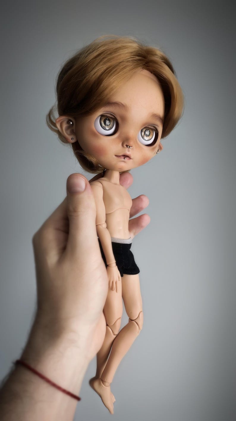 YMY23 Male Body for boy Doll / Blythe/ Joint Body / 1/6 Bjd Doll image 11
