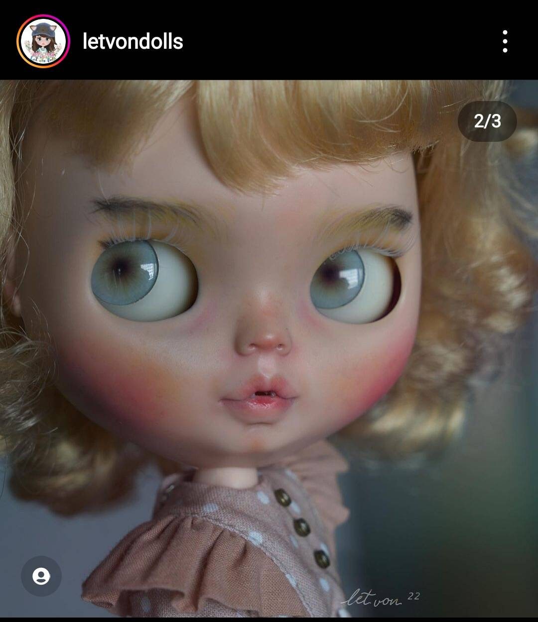 ブライス用アイ 14mm。ブライス用アイチップ。コレクション xxs#41