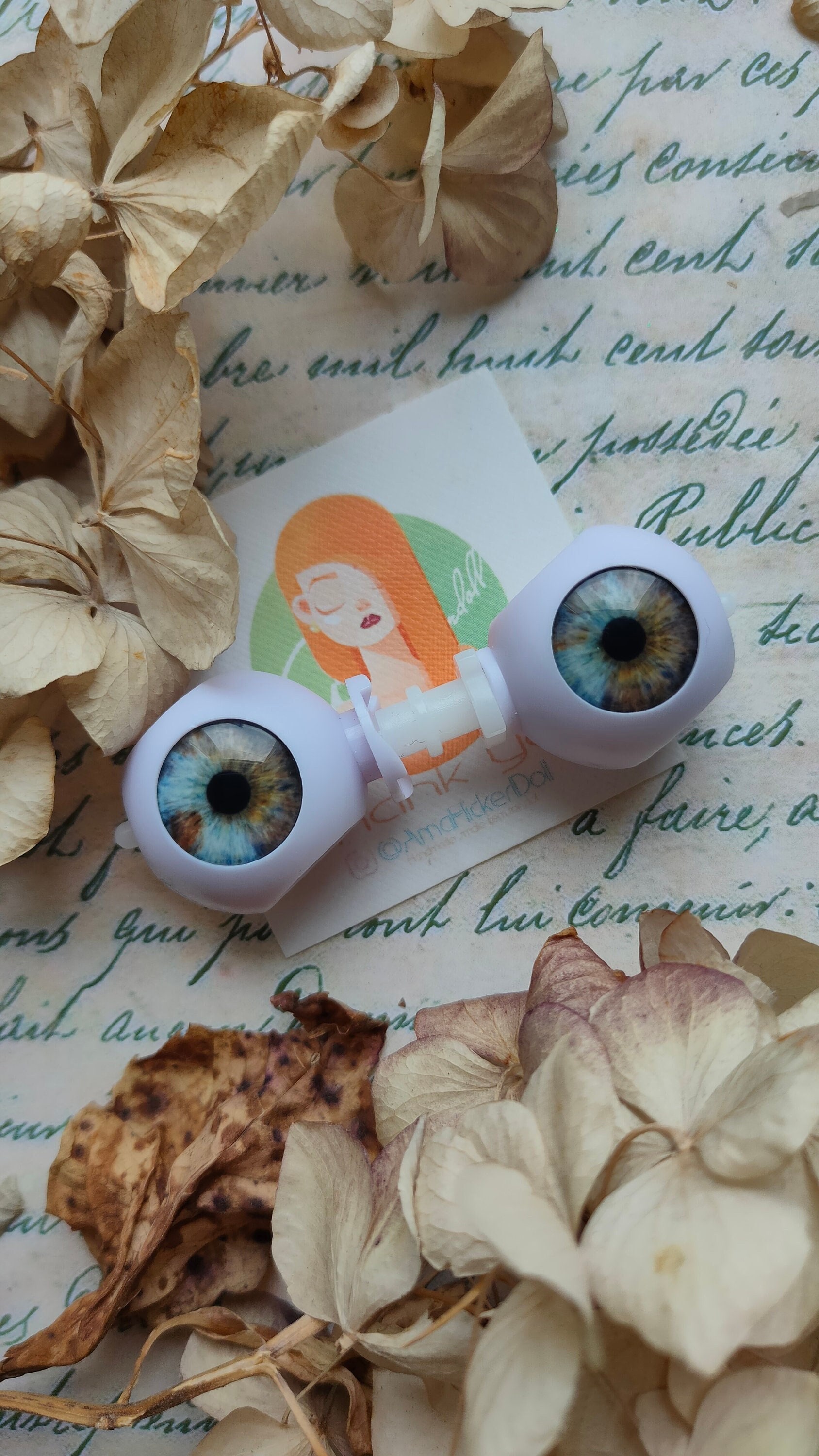 ブライス用アイ14mm。ブライス用アイチップ。コレクション11月号 #21