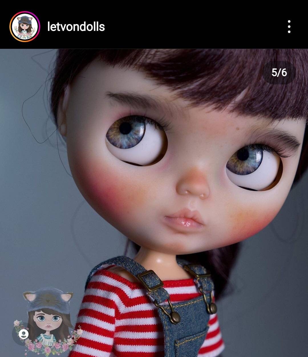 ブライス用アイ14mm。ブライス用アイチップ。コレクション11月号 #21