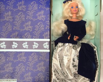 winter velvet barbie worth