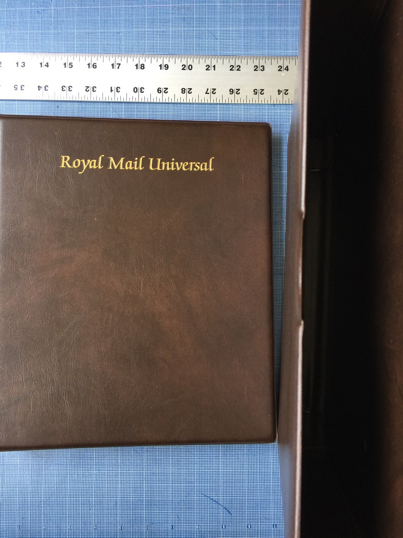 Padded Royal Mail Universal Stamp Binder Album Etsy