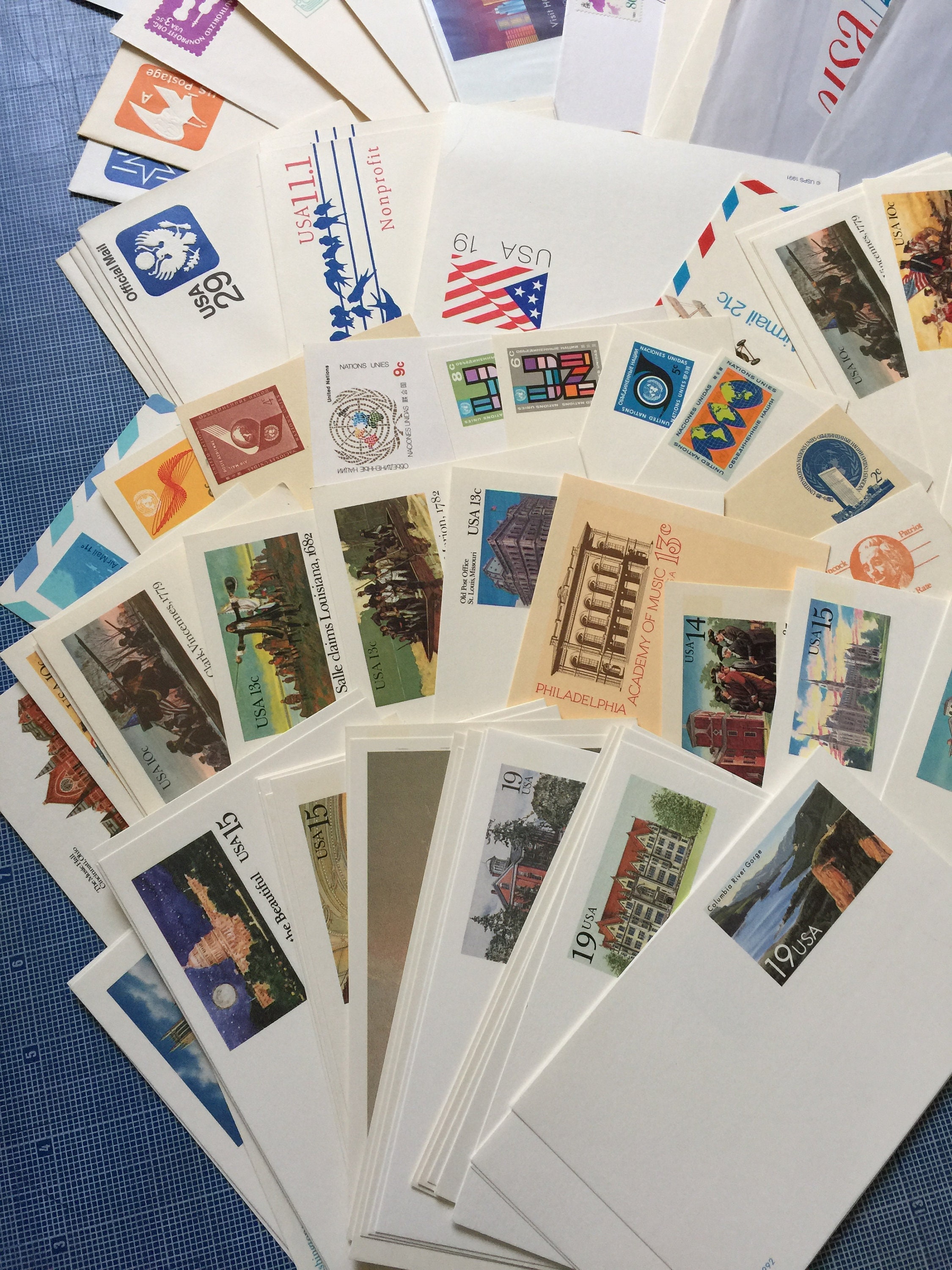 1st Day Covers Envelopes Aerograms Postcards Etsy UK