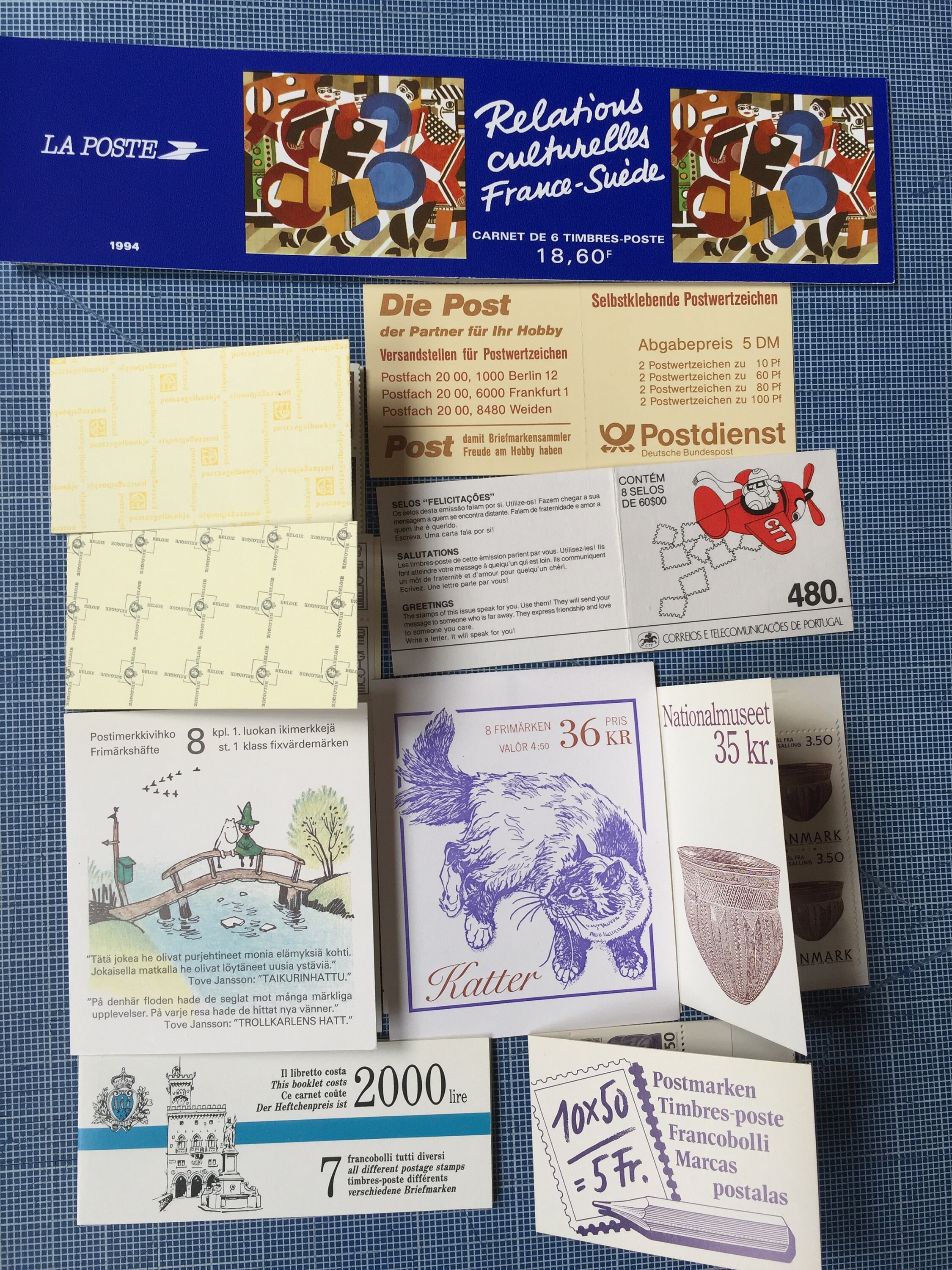 10 MNH European stamp booklets Etsy