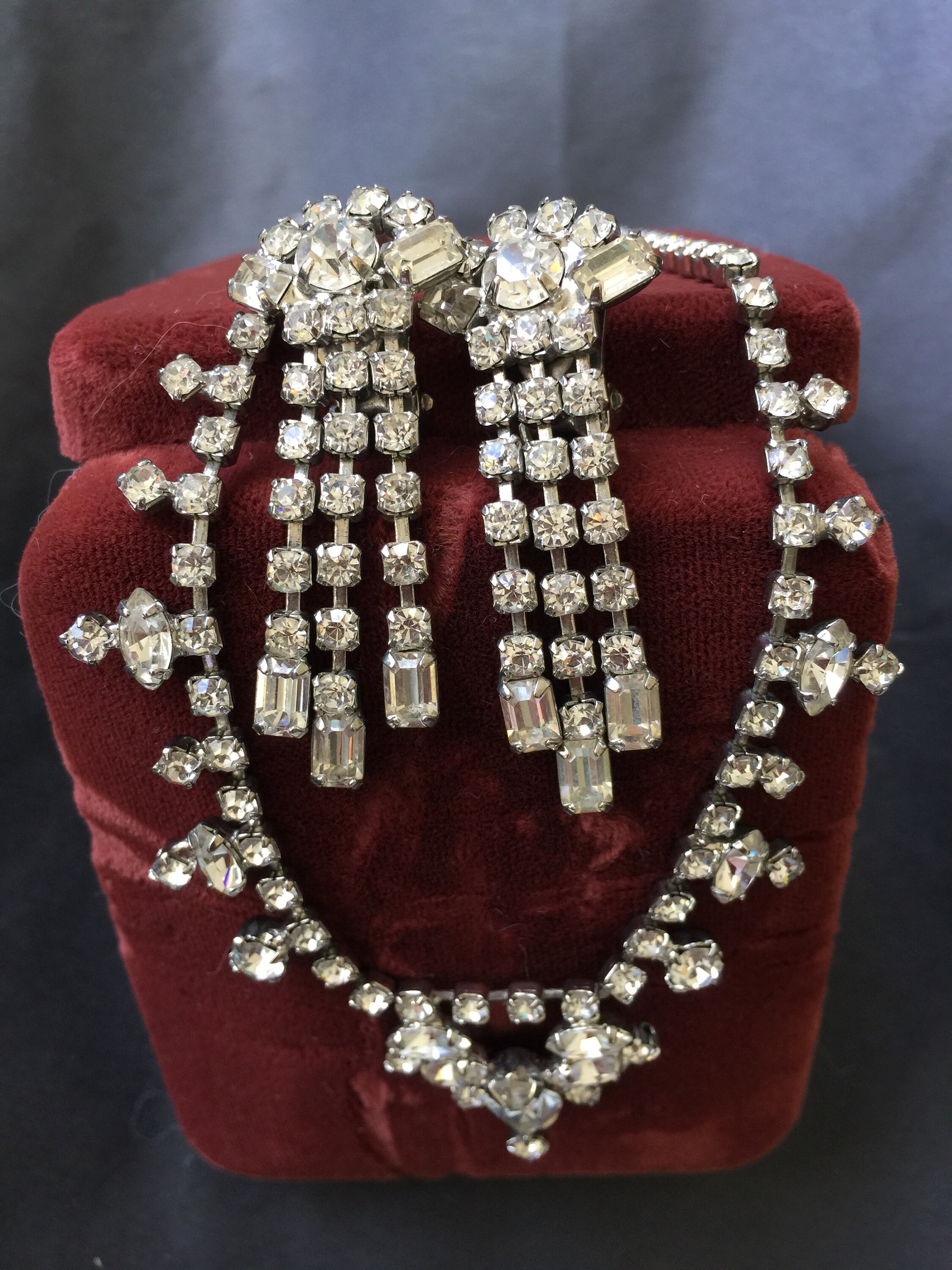 diamond costume jewelry sets