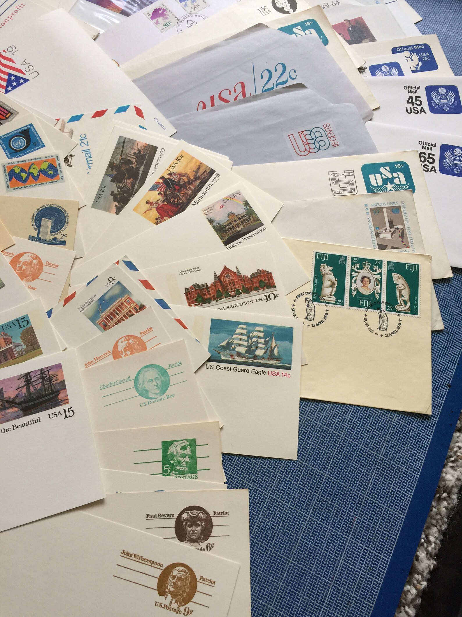 1st Day Covers, Envelopes, Aerograms, Postcards Etsy
