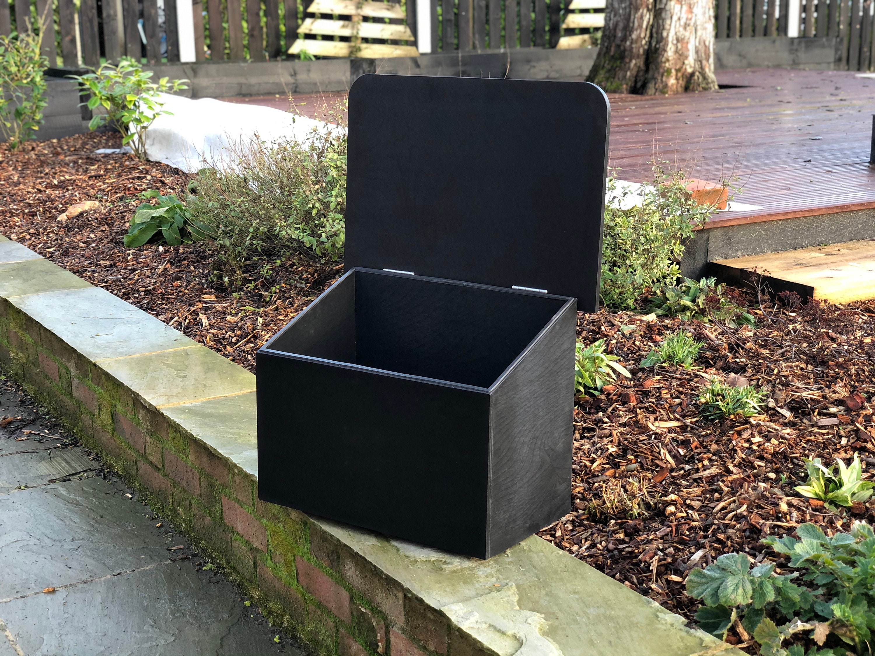 Large Wooden Parcel Box/ Post Box/ Drop Box Etsy