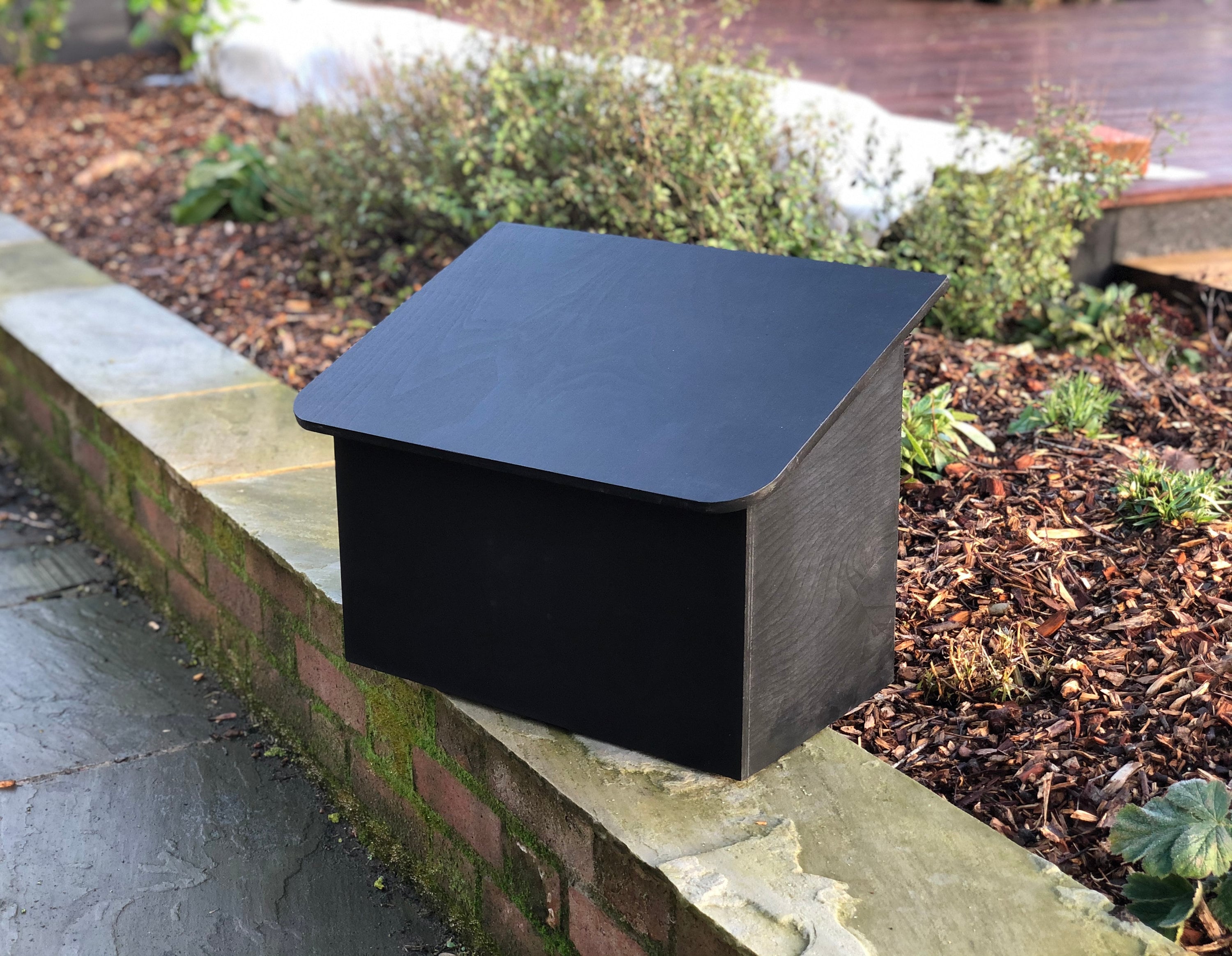 Large Wooden Parcel Box/ Post Box/ Drop Box Etsy