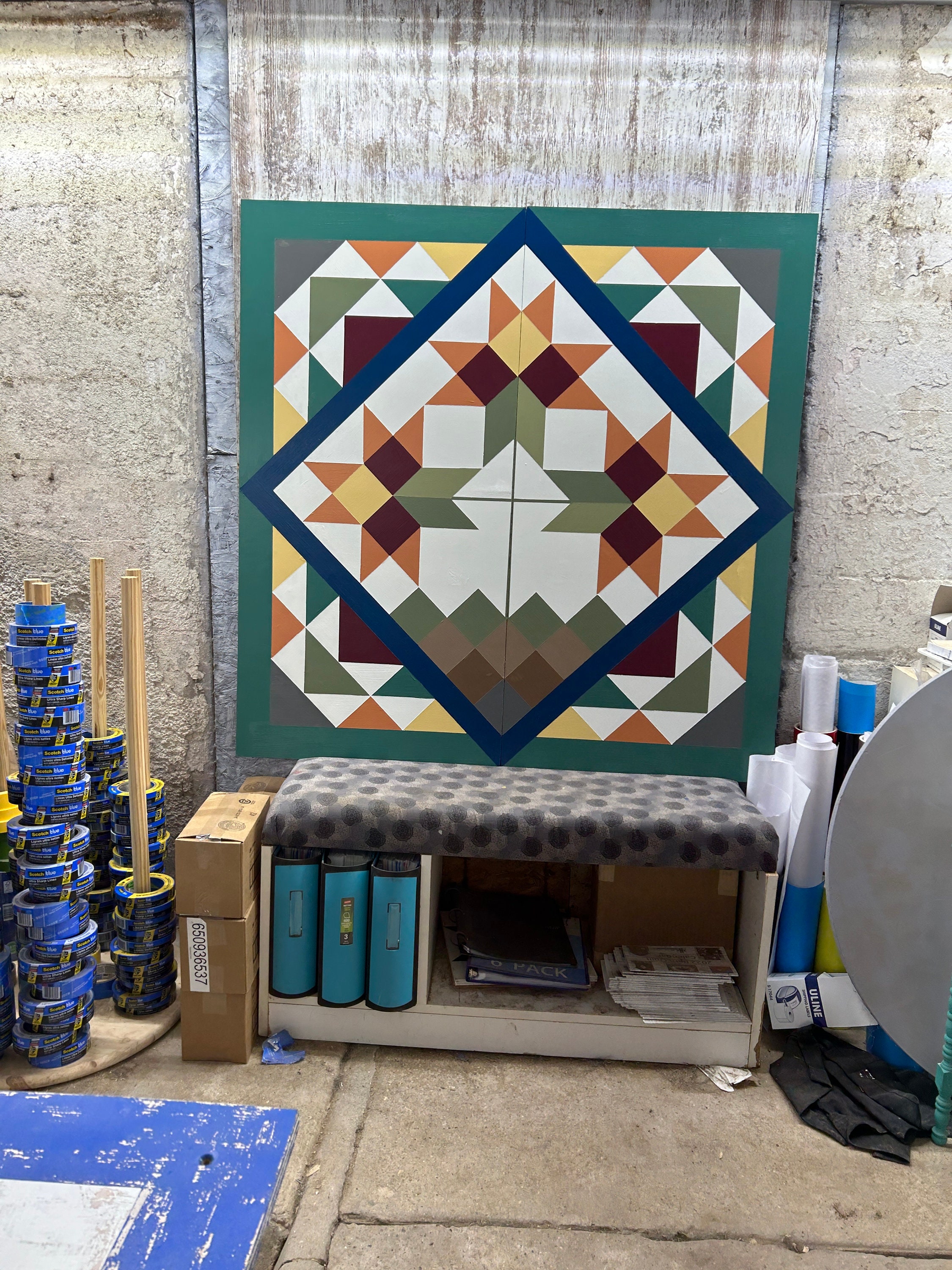 Barn Quilt, Flower Pot Barn Quilt, Barn Quilt, Customizable, MDO