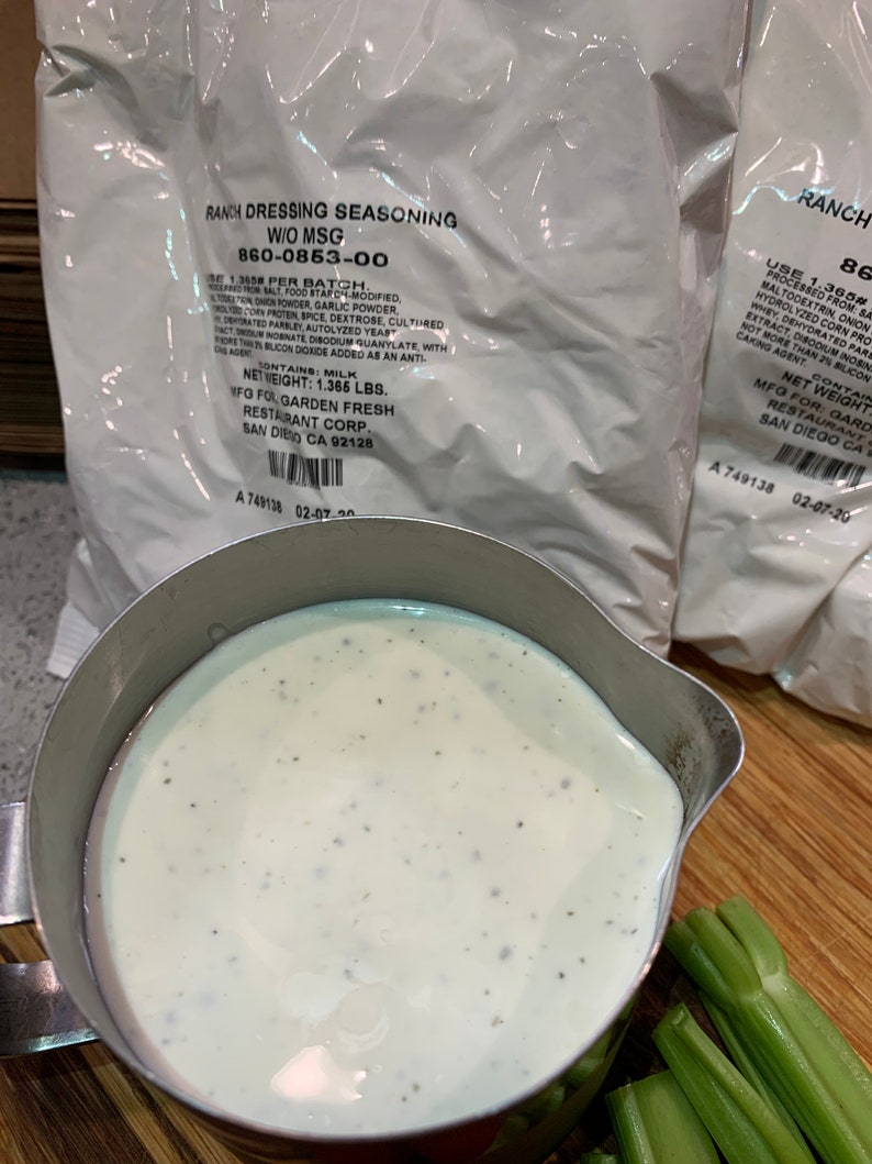 Ranch Dressing from Sweet Tomatoes and Souplantation Etsy