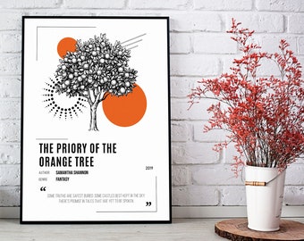 Buchästhetik Print - The Priory of the Orange Tree (digitaler Download)