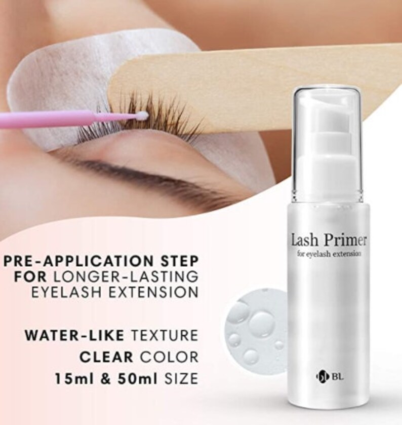 BL Lash Extension Lash Primer 50ml Natural oil and protein Etsy
