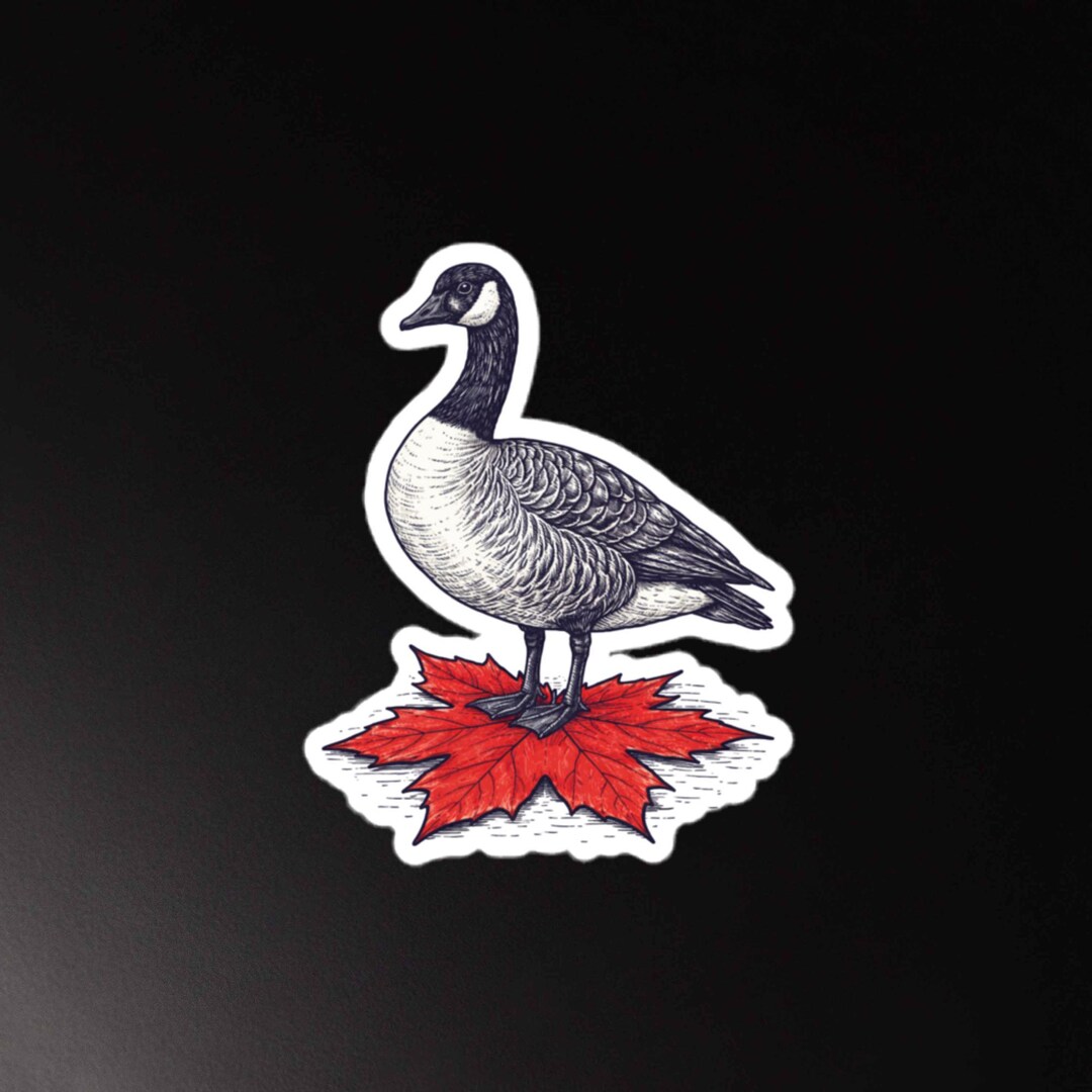 Canada Goose Vinyl Sticker - Etsy