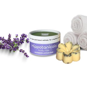 Lavender Lotion Bar | Vegan, All-Natural, Plastic-Free Moisturizer | Zero Waste & Biodegradable Skincare