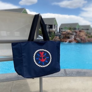 Personalized Disney Cruise Tote Bag with Zipper or Pockets | Custom Mickey Minnie Cruise Bag | DCL Fish Extender Gift | Family Vacation Trip