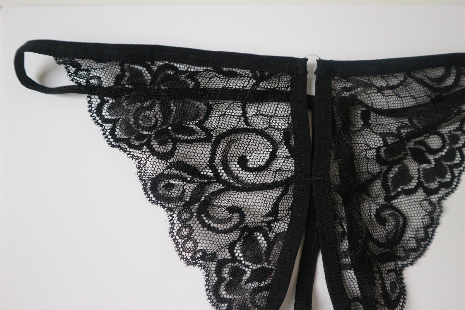 Crotchless Lingerie Set Peephole Bra Subana Lingerie | Etsy