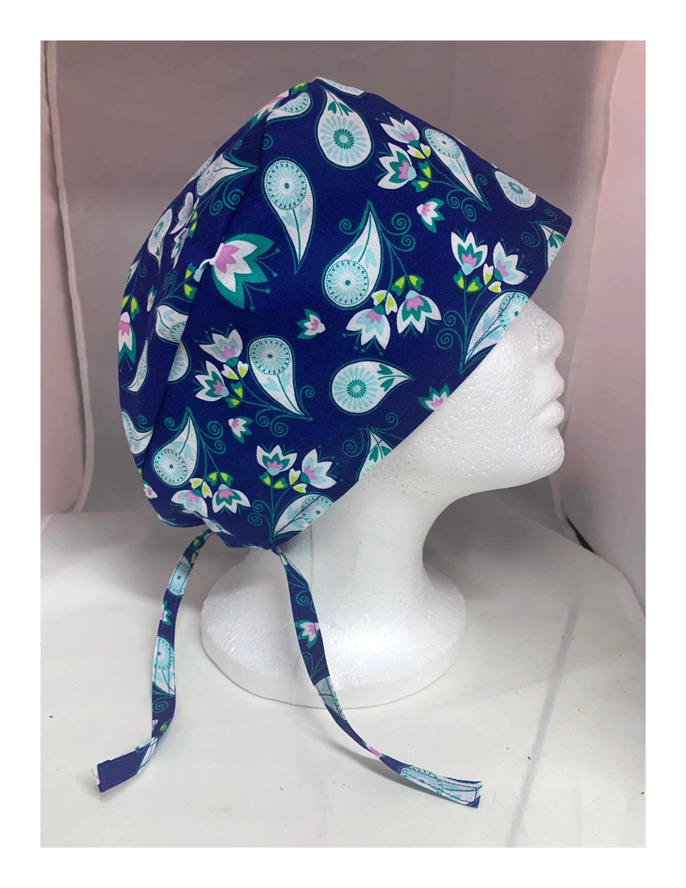 Chapeaux de cheveux courts bleus chapeaux de gommage Etsy
