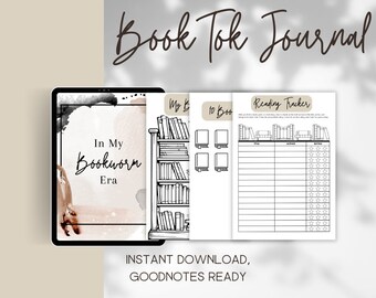 reading journal, spicy reading journal, digital journal, printable journal, booktok journal pages, journaling, bookish journaling, booktok