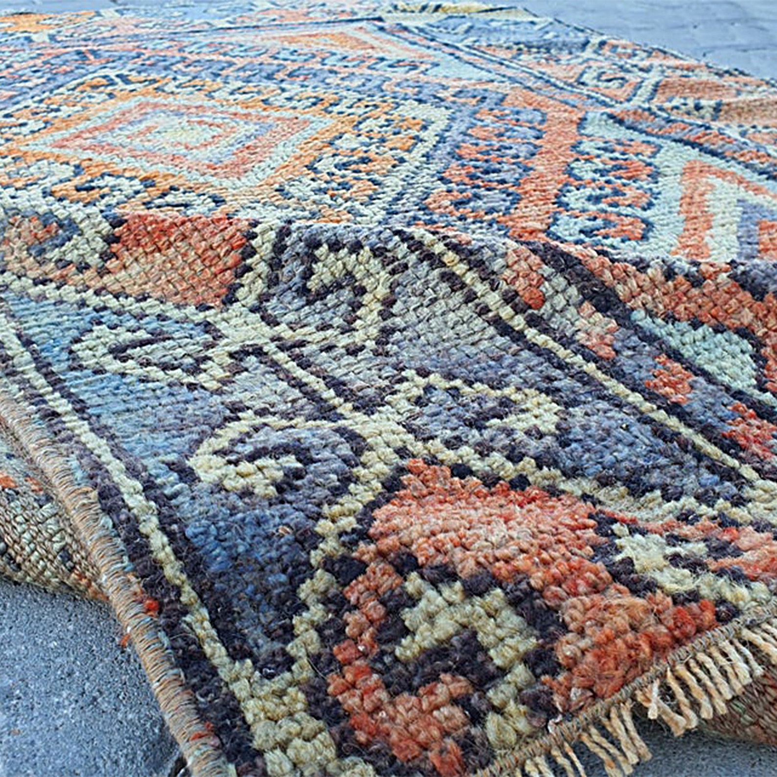 5.2 ft x 3.3 ft Rug Vintage Turkey Rug Handwoven Rug Etsy
