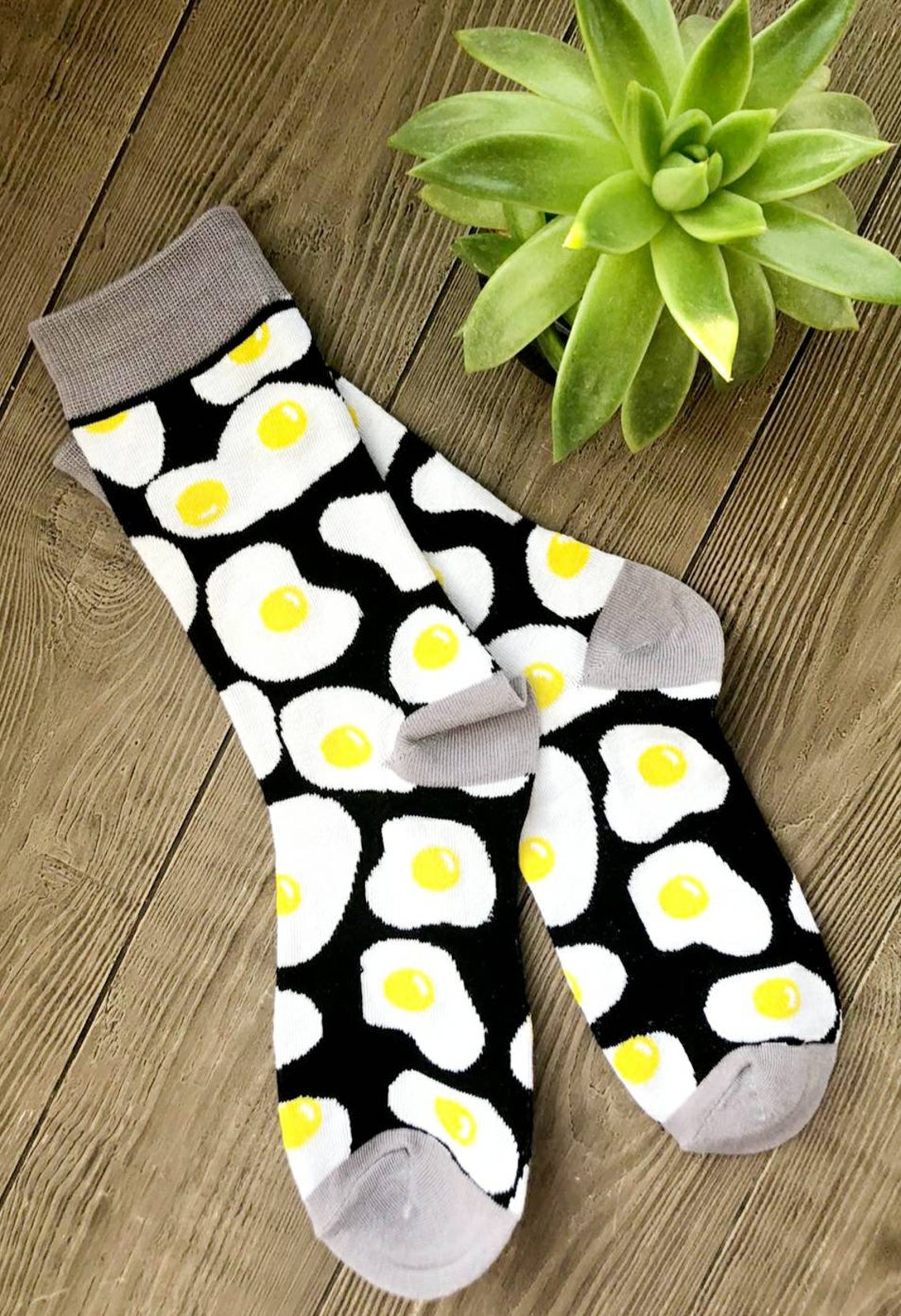 Unisex Breakfast Socks Eggs Dress or Casual Socks Unique Etsy