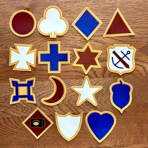 Civil War Corps Badge Vinyl Stickers
