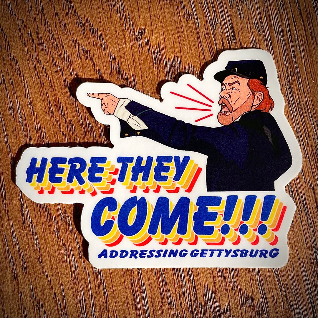 Gettysburg Movie Vinyl Sticker Buster Kilrain Etsy