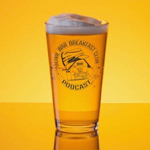 Civil War Breakfast Club Pint Glass (16oz)