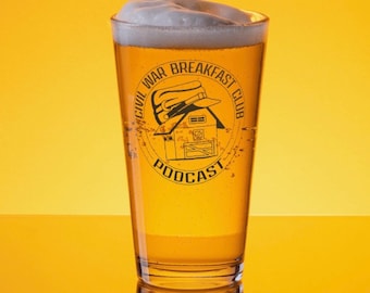 Civil War Breakfast Club Pint Glass (16oz)