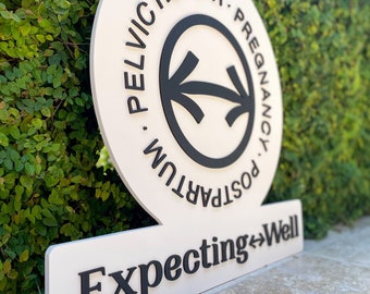 Custom 3D Logo Business Sign | Laser Cut Interior Sign