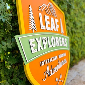 3D Custom Shape Logo Business Sign | Interior Logo Sign | Lobby Sign | 3D Wooden Logo | Boutique Sign | Laser Cut Business Sign | PVC Sign